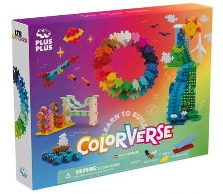 Plus Plus Kit découverte Couleurs 1000 pièces
